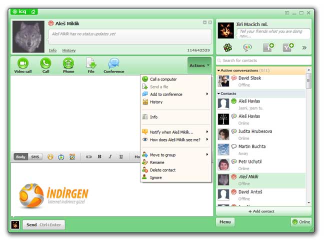 download icq chat