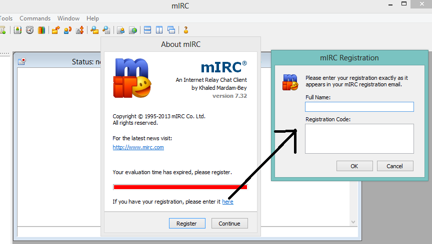 for windows download mIRC 7.73